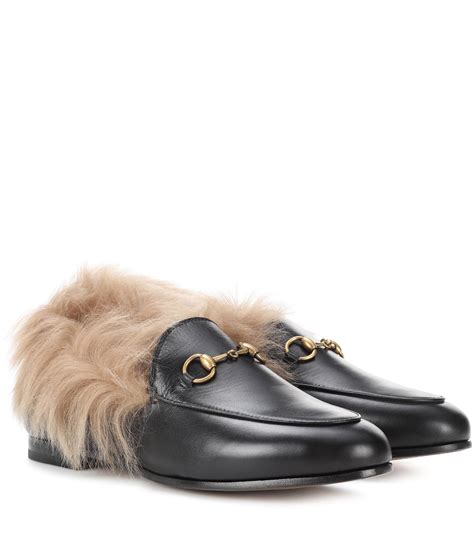 gucci loafer mens fur|gucci fur loafers women's.